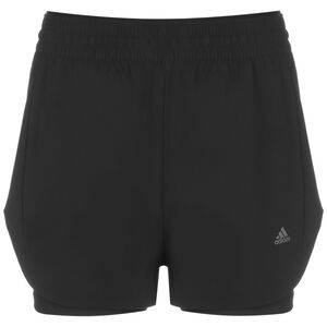 45 Seconds Two-In-One Trainingshorts Damen, schwarz, zoom bei OUTFITTER Online