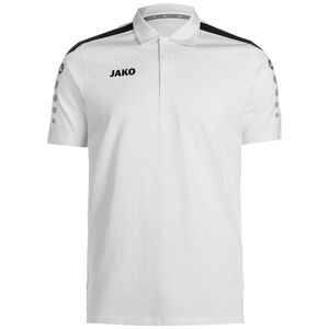Power Poloshirt Herren, weiß / schwarz, zoom bei OUTFITTER Online