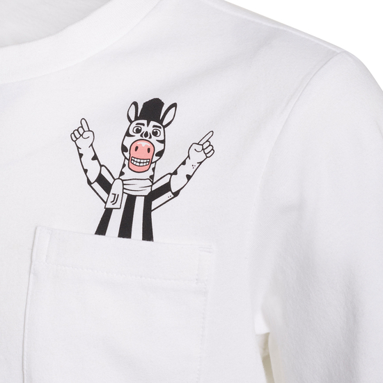 Juventus Turin T-Shirt Kinder, weiß / schwarz, zoom bei OUTFITTER Online
