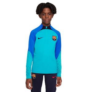FC Bayern München Drill Longsleeve Kinder, blau / rot, zoom bei OUTFITTER Online