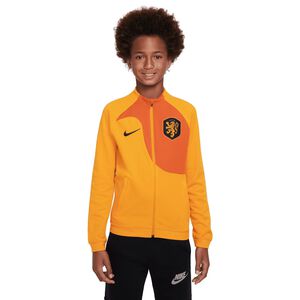 Niederlande Academy Pro Anthem Trainingsjacke Kinder, gelb / orange, zoom bei OUTFITTER Online