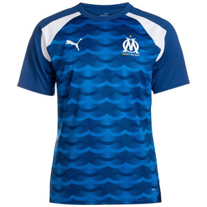 Olympique Marseille Prematch Fußballtrikot Herren, blau / dunkelblau, zoom bei OUTFITTER Online