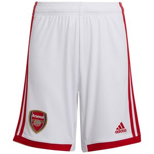 FC Arsenal Shorts Home 2022/2023 Kinder, weiß / rot, zoom bei OUTFITTER Online