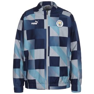 Manchester City Prematch Trainingsjacke Herren, dunkelblau / blau, zoom bei OUTFITTER Online