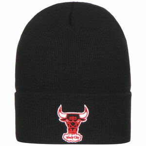 NBA Chicago Bulls Team Logo Cuff Knit Beanie, , zoom bei OUTFITTER Online