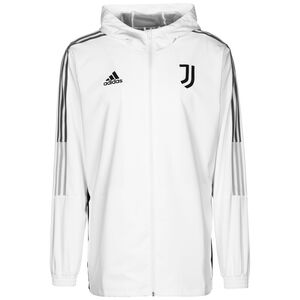 Juventus Turin Präsentationsjacke Herren, weiß / grau, zoom bei OUTFITTER Online