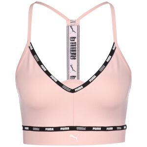 Low Impact Strong Strappy Sport-BH Damen, altrosa / schwarz, zoom bei OUTFITTER Online