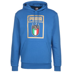 FIGC Italien DNA Kapuzenpullover EM 2021 Herren, blau / gold, zoom bei OUTFITTER Online