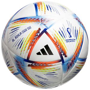 Al Rihla League Junior 290 Fußball, weiß / bunt, zoom bei OUTFITTER Online
