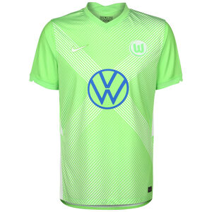 VfL Wolfsburg Trikot Home Stadium 2020/2021 Herren, hellgrün / weiß, zoom bei OUTFITTER Online