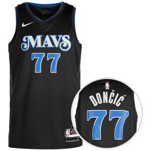 NBA Dallas Mavericks Luka Doncic Association Edition Swingman Trikot Herren, schwarz / blau, zoom bei OUTFITTER Online