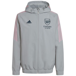 FC Arsenal Trainingsjacke Herren, grau / rosa, zoom bei OUTFITTER Online