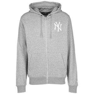 MLB New York Yankees League Essentials Kapuzenjacke, grau / weiß, zoom bei OUTFITTER Online