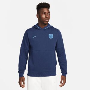 England Travel Fleece Kapuzenpullover WM 2022 Herren, blau / hellblau, zoom bei OUTFITTER Online