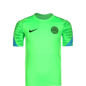 Inter Mailand Dri-Fit Strike Top CL Trainingsshirt Kinder, neongrün / blau, zoom bei OUTFITTER Online