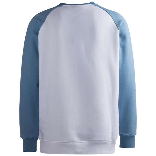 Core Raglan Sweatshirt Herren, weiß / hellblau, zoom bei OUTFITTER Online