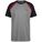 Three Panel Sleeve T-Shirt Herren, grau / rot, zoom bei OUTFITTER Online