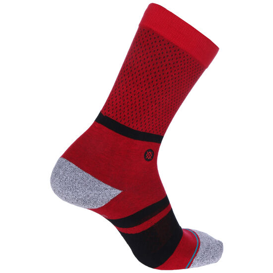NBA Houston Rockets Shortcut 2 Socken, dunkelrot / schwarz, zoom bei OUTFITTER Online