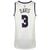 NBA Los Angeles Lakers Anthony Davis City Edition Swingman Trikot Herren, weiß / schwarz, zoom bei OUTFITTER Online