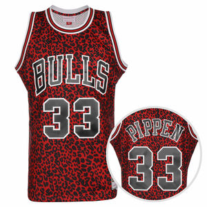 NBA Chicago Bulls Wild Life Swingman Scottie Pippen Basketballtriot Herren, rot / schwarz, zoom bei OUTFITTER Online