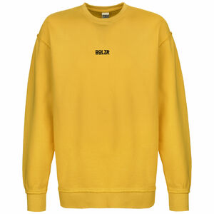 Oversized Sweatshirt Herren, gelb / schwarz, zoom bei OUTFITTER Online