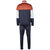 Diamond Knitted Poly Trainingsanzug Herren, blau / rot, zoom bei OUTFITTER Online