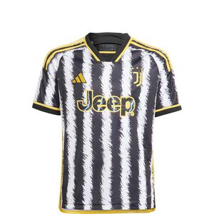 Juventus Turin Trikot Home 2023/2024 Kinder, schwarz / weiß, zoom bei OUTFITTER Online