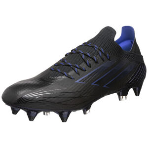 X Speedflow.1 SG Fußballschuh Herren, schwarz / blau, zoom bei OUTFITTER Online
