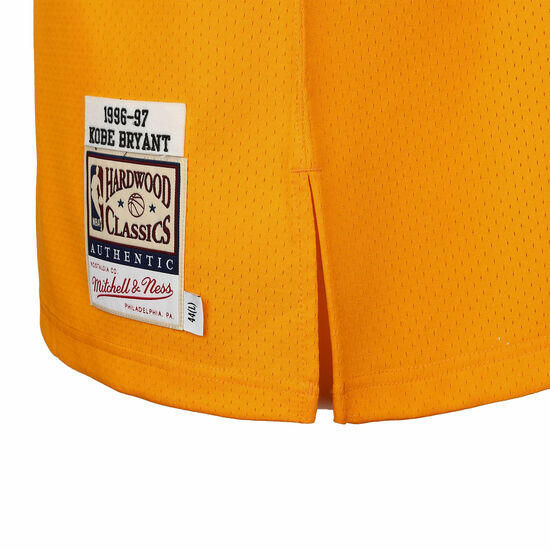NBA Los Angeles Lakers Kobe Bryant Authentic Jersey Trikot Herren, gelb, zoom bei OUTFITTER Online