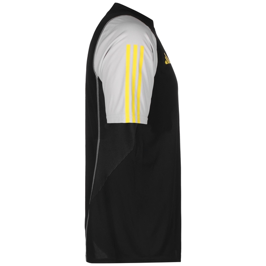 Tiro 23 Competition Trainingsshirt Herren, schwarz / gelb, zoom bei OUTFITTER Online