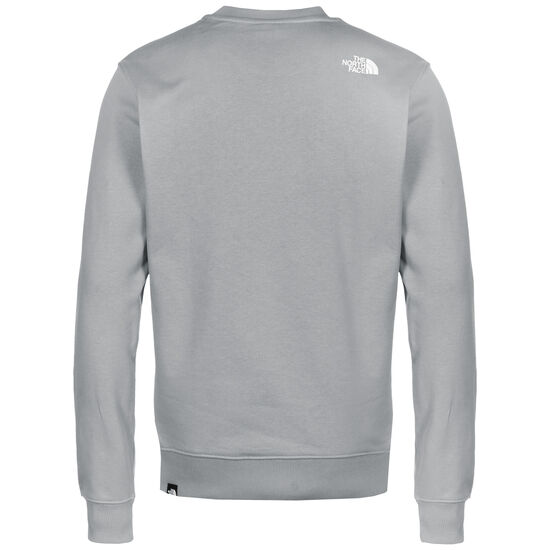 Standard Crew Sweatshirt Herren, grau / weiß, zoom bei OUTFITTER Online