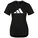 3- Streifen Logo Trainingsshirt Damen, schwarz / weiß, zoom bei OUTFITTER Online