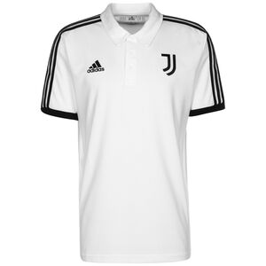 Juventus Turin 3-Streifen Poloshirt Herren, weiß / schwarz, zoom bei OUTFITTER Online