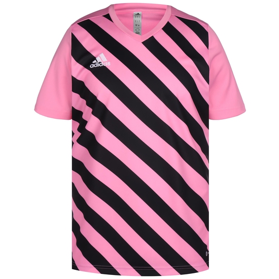Entrada 22 Graphic Fußballtrikot Herren, pink / schwarz, zoom bei OUTFITTER Online