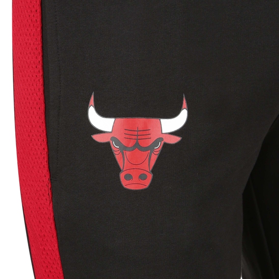 NBA Chicago Bulls Team Logo Trainingshose Herren, schwarz / rot, zoom bei OUTFITTER Online