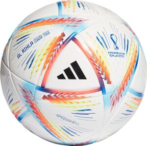 Al Rihla League Junior 350 Fußball, weiß / bunt, zoom bei OUTFITTER Online
