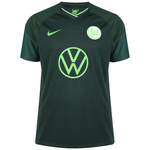 VfL Wolfsburg Trikot Away Stadium 2021/2022 Herren, dunkelgrün / hellgrün, zoom bei OUTFITTER Online