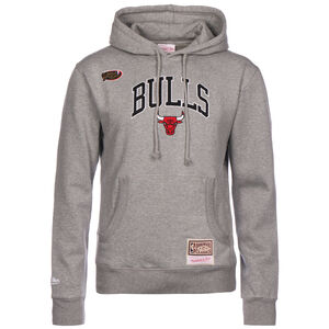 NBA Chicago Bulls Arch Kapuzenpullover Herren, grau, zoom bei OUTFITTER Online