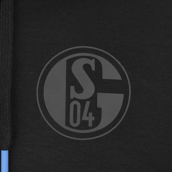FC Schalke 04 Icon II Surplus Kapuzenpullover Herren, schwarz / blau, zoom bei OUTFITTER Online