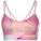 Lux Strappy Sport-BH Damen, rosa / weiß, zoom bei OUTFITTER Online