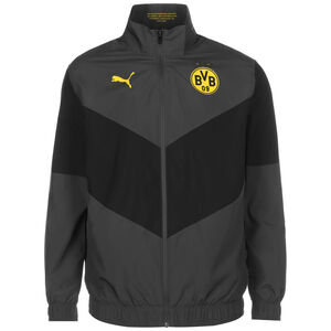 Borussia Dortmund Pre-Match Trainingsjacke Herren, dunkelgrau, zoom bei OUTFITTER Online