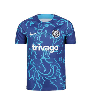 FC Chelsea Trainingsshirt Kinder, blau / weiß, zoom bei OUTFITTER Online