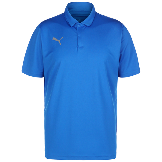 TeamLIGA Sideline Poloshirt Herren, blau, zoom bei OUTFITTER Online