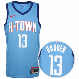 NBA Houston Rockets James Harden City Edition Swingman Trikot Herren, hellblau / weiß, zoom bei OUTFITTER Online