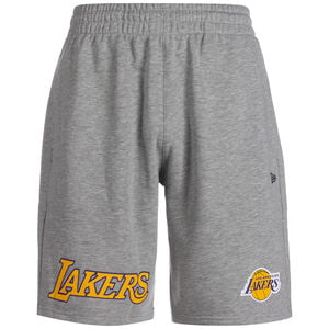 NBA Los Angeles Lakers Team Logo Shorts Herren, grau / gelb, zoom bei OUTFITTER Online