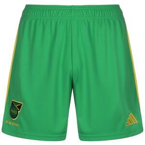 Jamaika Shorts Home 2023 Herren, hellgrün / gelb, zoom bei OUTFITTER Online