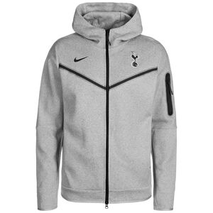 Tottenham Hotspur Tech Fleece Jacke Herren, grau / schwarz, zoom bei OUTFITTER Online