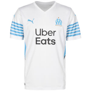 Olympique Marseille Trikot Home 2021/2022 Herren, weiß / blau, zoom bei OUTFITTER Online