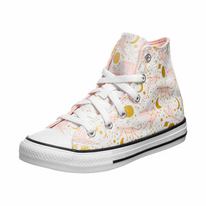 Chuck Taylor All Star Constellations High Sneaker Kinder, weiß / pink, zoom bei OUTFITTER Online