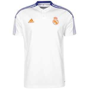 Real Madrid Poloshirt Herren, weiß / blau, zoom bei OUTFITTER Online